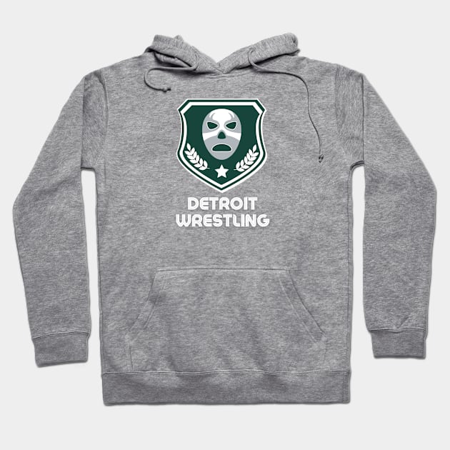 Detroit Wrestling "Leonidas Green" Hoodie by DDT Shirts